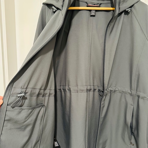 Kirkland Signature Dark Grey Ladies Anorak Jacket With Hood - Picture 6 of 10